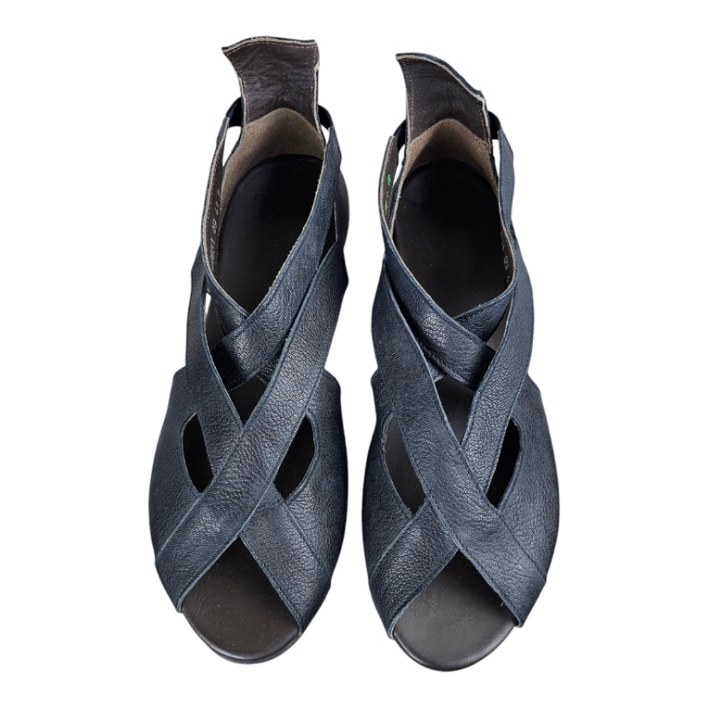 Think! Jaeh Strappy Sandals Black Size 41 - Picture 5 of 12